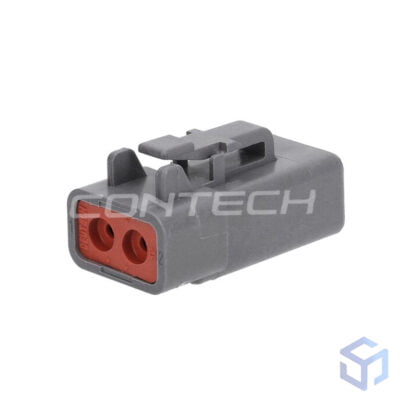 CONECTOR DTP 2 VIAS FÊMEA (COD.DEUTSCH: DTP06-2S)