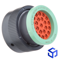 CONECTOR HDP 23 VIAS FÊMEA L017 (CROSS DEUTSCH: HDP26-24-23SN-L017)