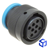 CONECTOR HDP 8 VIAS FÊMEA L017 (CROSS DEUTSCH: HDP26-18-08SE-L017)