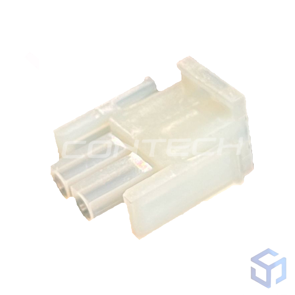 CONECTOR HYLOK 2 VIAS MACHO (P/ TERMINAL MACHO) (COD- 1-480699-0)
