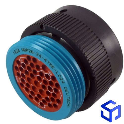CONECTOR HDP 47 VIAS FÊMEA L024 (COD. DEUTSCH: HDP26-24-47SE-L024) - Imagem 2