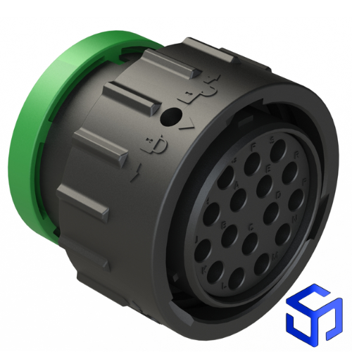 CONECTOR HDP 16 VIAS FÊMEA L017 (CROSS DEUTSCH: HDP26-24-16SN-L017)
