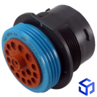 CONECTOR HDP 18 VIAS MACHO L024 (COD. DEUTSCH: HDP24-24-18PE-L024)