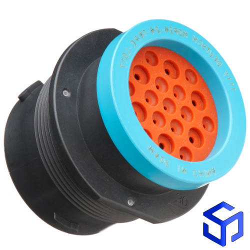 CONECTOR HDP 19 VIAS MACHO L017 (COD. DEUTSCH: HDP24-24-19PE-L017)