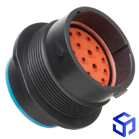 CONECTOR HDP 21 VIAS MACHO (COD. DEUTSCH: HDP24-24-21PE)