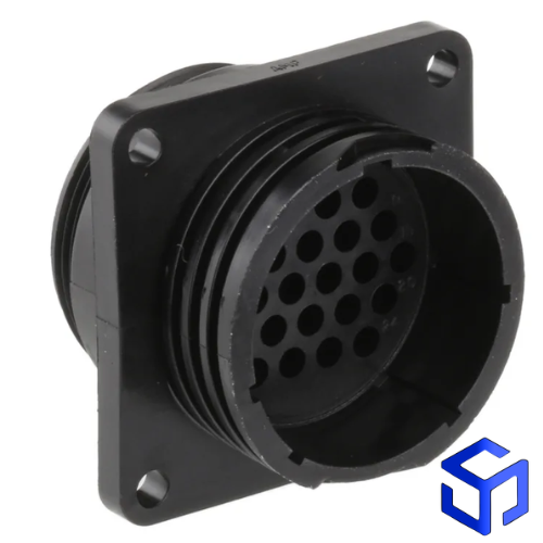 CONECTOR CPC 24 VIAS MACHO COM FLANGE
