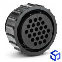 CONECTOR CPC 24 VIAS FÊMEA (CROSS TYCO: 206837-2)