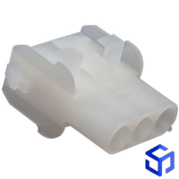 CONECTOR HYLOK 3 VIAS MACHO (P/ TERMINAL MACHO)(COD- 1-480701-0)