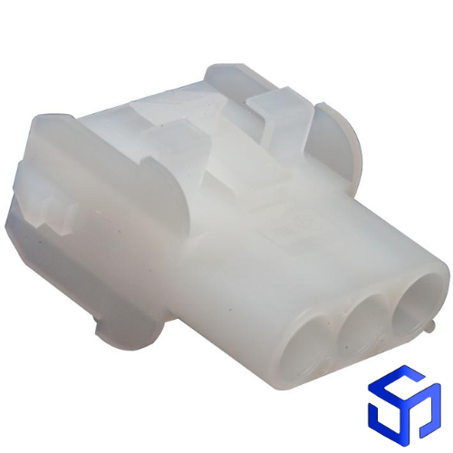 CONECTOR HYLOK 3 VIAS MACHO (P/ TERMINAL MACHO)(COD- 1-480701-0)