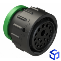 CONECTOR HDP 18 VIAS FÊMEA L017 (CROSS DEUTSCH: HDP26-24-18SN-L017)