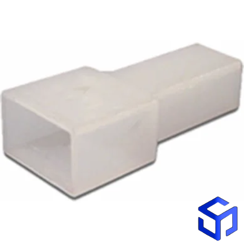 CONECTOR FASTON 6,3mm 1 VIA FÊMEA NYLON (ETE-7500)