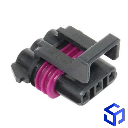 CONECTOR METRI PACK 3 VIAS AMARELO