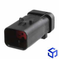 CONECTOR AMPSEAL 4 VIAS MACHO (COD: AMPSEAL: 776536-1)