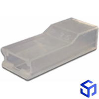 CONECTOR FASTON 6,3mm 1 VIA FÊMEA NYLON BITOLA 4mm-6mm² (ETE-7500)