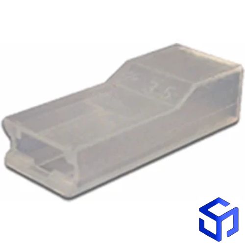 CONECTOR FASTON 6,3mm 1 VIA FÊMEA NYLON BITOLA 4mm-6mm² (ETE-7500)