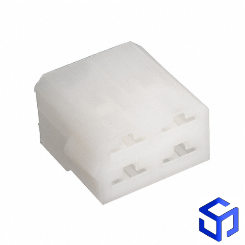 CONECTOR FASTON 6,3mm 4 VIAS FÊMEA NYLON (TE: 880110-0)