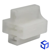 CONECTOR FASTON 6,3mm 5 VIAS FÊMEA BASE RELÉ NYLON (ETE 7505)