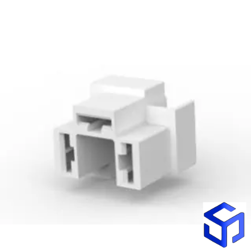 CONECTOR FASTON 7,92mm 3 VIAS BANDEIRA 90º NYLON (TE 626213-1)