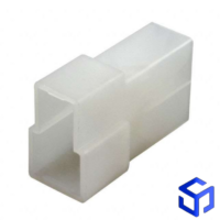 CONECTOR LINGUETA 6,3mm 2 VIAS MACHO NYLON (ITU: 1731-60) (TE: 180908-1) (ETE 7522)