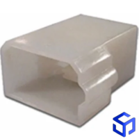 CONECTOR LINGUETA 6,3mm 4 VIAS MACHO NYLON (ETE 7524)