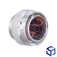 CONECTOR HD 9 VIAS FÊMEA COM BACKSHELL