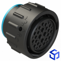 CONECTOR HDP 29 VIAS FÊMEA (CROSS DEUTSCH: HDP26-24-29SE)