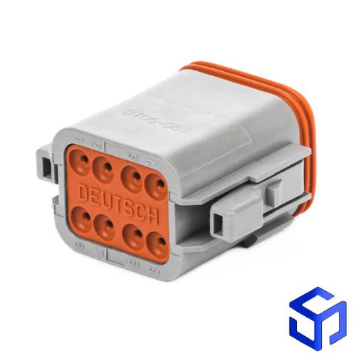CONECTOR DT 8 VIAS FÊMEA (COD. DEUTSCH: DT06-08SA) - Imagem 2