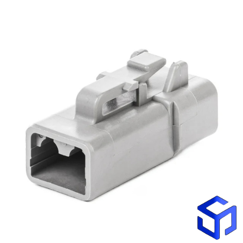 CONECTOR DTP 2 VIAS FÊMEA (COD.DEUTSCH: DTP06-2S) - Imagem 2